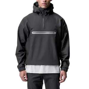 Chaqueta Deportiva Casual de Otoño para Hombre, Impermeable, Cortavientos, con Capucha, Talla Grande, Precio Razonable - Product Image 2