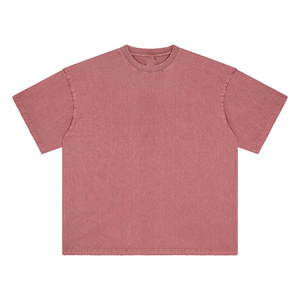 Camiseta de Manga Corta para Hombre, Cuello Redondo, Color Azul Marino, 100% Algodón, Corte Regular, Estilo Casual, Color Sólido, Tejido de Punto Jersey - Product Image 3