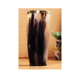 Verres élégants en corne de buffle pour la décoration intérieure et verres à boire en corne, taille personnalisable - Product Image 2
