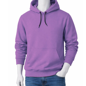 Sudadera con Capucha de Algodón y Forro Polar, con Cordón Ajustable y Puños Acanalados, Diseño en Contraste de Color, Corte Regular, Manga Larga - Product Image 4