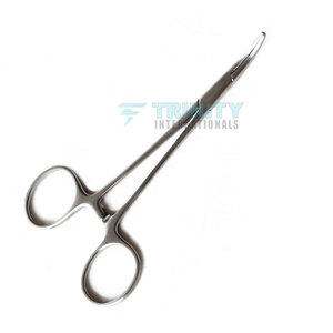 Accessoire chirurgical professionnel : Pince hémostatique Mosquito incurvée, équipement médical clinique - Product Image 4