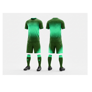 Maillots de football personnalisés sublimés avec shorts assortis |   Tailles pour hommes, femmes et jeunes |   Vêtements de sport légers et à séchage rapide - Product Image 3