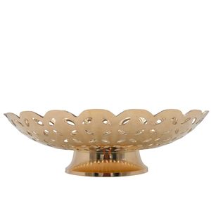 Brass Fruit Bowl <b>Petal</b> Decorative Table Bowl Traditional Indian Brass Dry Fruit Basket for Home Decor Dining Table - Product Image 4
