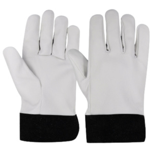 Gants de Soudure TIG en Cuir de Chèvre et Croûte de Vache, Résistants à l'Abrasion, à la Chaleur et aux Éclaboussures, pour la Protection Individuelle - Offre Spéciale - Product Image 6