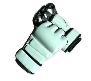 Gants de boxe MMA sur mesure, options cuir et PU, couleur unie, logo personnalisé, gants de combat arts martiaux - Product Image 1