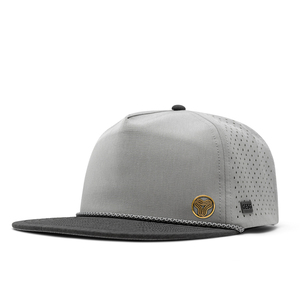 Casquette Snapback en Maille Respirante GESG, Réglable, Unisexe, Chapeau Casual d'Extérieur, Gris avec Bord Noir - Product Image 2