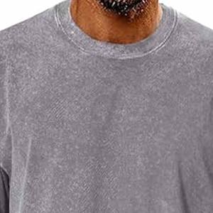 Camiseta Personalizada de Alta Calidad con Logotipo Frontal, 100% Algodón, 220 g/m², Corte Holgado y Extra Grande para Hombre - Product Image 2