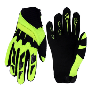 High performance durable motocross gloves with <b>hook</b> and loop closure reinforced palm protection waterproof insulated for riding - Product Image 1