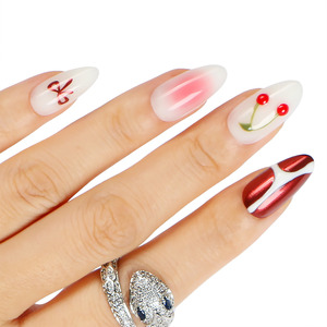 Glintnails - Uñas Postizas de Lujo Reutilizables, las Mejores Uñas Postizas, Uñas de Clip, Uso en Salón, Logotipo Personalizado, Estilo Bonito - Product Image 2