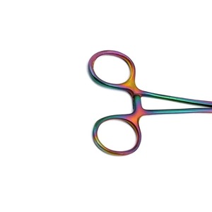 Pinzas Curvas Halsted para Mosquitos, Manuales, 140 mm, 13-039-140, Instrumento Hemostático de Precisión de Acero Inoxidable Quirúrgico, Cirugía General - Product Image 6