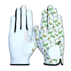 Gants de golf en cuir Cabretta respirant, de qualité supérieure, personnalisés avec votre logo, couleur unie, pour le sport, en vente. - Product Image 5