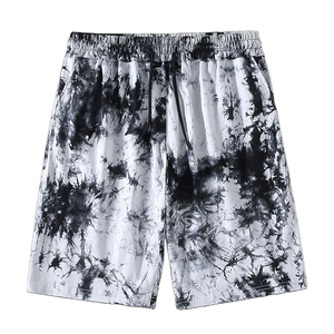<b>Men</b> Tie Dye Drawstring <b>Shorts</b> Delivering Breathable Fabric Flexible Fit And <b>Long</b> Lasting Performance For Casual Activities - Product Image 1