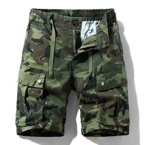 Summer Men <b>Camouflage</b> Cotton <b>Cargo</b> Shorts Men's Fashion Multi-pocket Casual Shorts Pants Outwear Breathable Joggers Shorts Male - Product Image 3