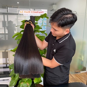 Extensiones de Cabello Humano I Tip de la Mejor Calidad, Cabello Virgen Vietnamita Crudo, Precio al por Mayor de AZ Hair Vietnam - Product Image 1