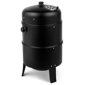 Griglia Affumicatore in Carbonio Nero 80*41*48cm in Ferro e Acciaio - Product Image 6