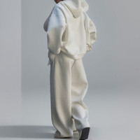 Ensemble de survêtements unisexes personnalisés de haute qualité, légers, respirants, à capuche unie, avec fermeture éclair, pour hommes