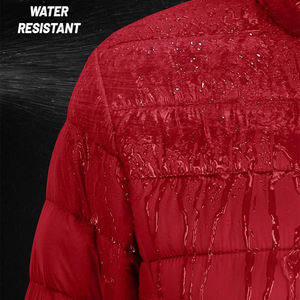 Vestes matelassées décontractées pour femmes, 100% polyester, logo personnalisé, couleur unie, motif tissé, respirantes, imperméables, coupe-vent - Product Image 6