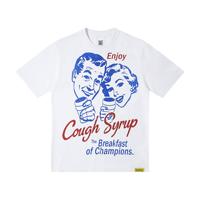 T-shirt Hip Hop personnalisé en molleton français vintage épais, 100% coton de haute qualité, style rétro, tissu décontracté, impression DTF