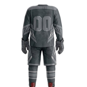 Uniforme de hockey sur glace moderne avec coupe athlétique, tissu à séchage rapide et confort amélioré pour les joueurs professionnels compétitifs - Product Image 2
