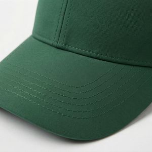 Gorras de béisbol trucker de malla verde al por mayor, ajustables, unisex, para uso casual, estilo caballero, para verano, modelo A1 Outdoor Peak - Product Image 4