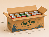 Cajas de Cartón Corrugado Reciclables y Reutilizables Ecológicas para Leche, Biodegradables, Personalizables con Relieve, 180 ml