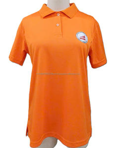Polo de sport unisexe actif 100% polyester solide léger respirant séchage rapide ajustement confortable - Product Image 4