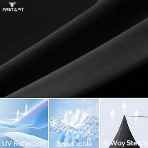 Camiseta de Manga Larga para MMA, Protección UV, Secado Rápido, Transpirable, Poliéster/Nailon, para Hombre, en Oferta - Product Image 6