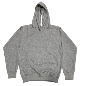 Vente en gros Sweat-shirt gris pour homme bonne qualité Pull-over uni à manches longues Veste à capuche pour homme - Product Image 1