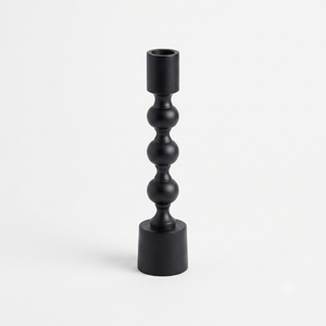 Black <b>Iron</b> Candle Stand Set Taper Holder Home Decoration Durable Metal Candleholder Handmade Candle Taper - Product Image 2