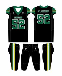 Uniformes de Fútbol Americano OEM, Ligeros y Cómodos, Diseña los Tuyos Propios, Nueva Llegada, MOQ Bajo - Product Image 1