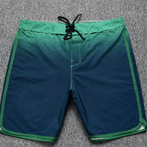 Wholesale High Quality <b>Men's</b> Quick Dry Drawstring Beach Shorts | 100% Polyester Swim <b>Trunks</b> Custom Board Shorts Swimwear OEM ODM - Product Image 1