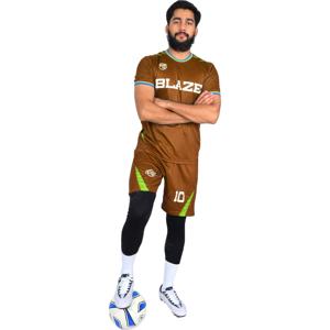 Unisex personalizado 100% poliéster secado rápido transpirable uniforme de fútbol hombres/mujeres camiseta de fútbol para entrenamiento servicio OEM disponible - Product Image 1