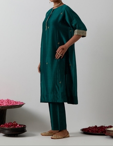 เสื้อ kurta สุดอินเทรนด์สำหรับผู้หญิงขายดีเสื้อผู้หญิงสไตล์ฤดูร้อนเข้ารูปพอดีตัวเหมาะสำหรับสบายๆแบบธรรมดาแต่มีคุณภาพสูง - Product Image 1