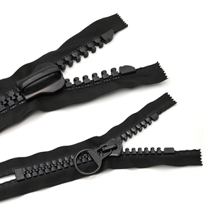 Good Quality Giant Plastic <b>Zipper</b> for Tent Supplier Customized #30 #20 #15 Eco-Friendly Auto Lock Resin <b>Zipper</b> - Product Image 2