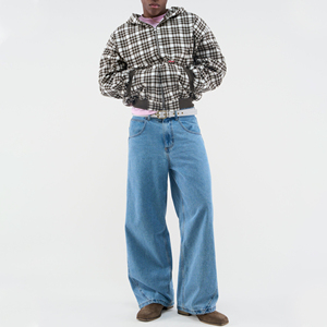 Sweat à capuche en molleton oversize pour femme, personnalisé 2024, à épaules tombantes, avec logo imprimé en grandes lettres et logo brodé, décontracté, hiver - Product Image 5