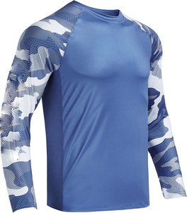 Camiseta Deportiva Unisex de Pesca con Estampado Digital Personalizado de Alta Calidad, Protección Solar UPF 50, Spandex/Poliéster - Product Image 5