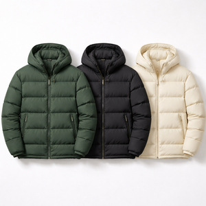Chaqueta Acolchada para Hombre con Capucha para Pedidos al por Mayor - Proveedor Mayorista de Calidad Premium Personalizada - Product Image 5