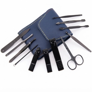 12 Pcs (Pink) Manicure <b>Set</b> <b>Nail</b> Clipper Stainless Steel <b>Nail</b> Cutter Scissors <b>Set</b> Portable Kit <b>Set</b> - Product Image 4