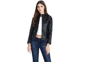 Ropa de Invierno, Nueva Colección, Chaqueta de Cuero para Mujer a Precio Económico, Chaquetas de Cuero de Alta Calidad con Diseño Personalizado, Chaquetas de Cuero Modernas para Mujer en Oferta - Product Image 2
