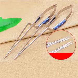 Tijeras Neuroquirúrgicas Microscópicas Tipo Pistola con Resorte de Acero Inoxidable para Tejidos Médicos Quirúrgicos de Neurocirugía por Surgiright - Product Image 4