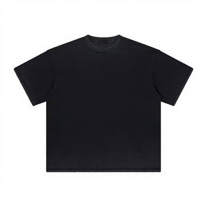Camiseta Oversize Unisex de Algodón 100% de 420 g/m², Súper Pesada, Ecológica, Antiencogimiento, Transpirable, con Hombros Caídos, Lisa - Product Image 2