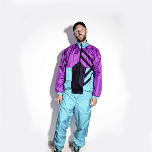 Conjunto de Sudadera con Capucha y Pantalones Deportivos con Cremallera, de Algodón y Forro Polar, Unisex, Talla Grande, con Logotipo Personalizado, Tejido de Punto, Forrado, para Invierno - Product Image 3