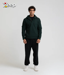 เสื้อฮู้ดลำลองผู้ชาย XEEP Customize รุ่น XC-MH-41 ทรงปกติ เสื้อแจ็คเก็ตสำหรับฝึกซ้อมฤดูหนาว ระบายอากาศได้ดี เหมาะสำหรับวิ่ง พิมพ์ลายด้านหน้า - Product Image 2