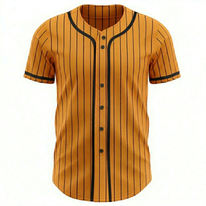 Camiseta de Béisbol Transpirable de Alta Calidad con Diseño Sólido - Product Image 3