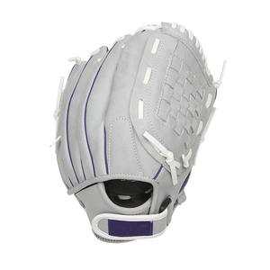 Guante de béisbol para adultos, para práctica de campo y recepción, con agarre fuerte, diseño flexible, material de cuero duradero, adecuado para deporte. - Product Image 1