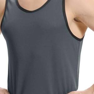 Best Selling 2025 Summer High Quality Custom Plain <b>Black</b> Printing Men's Tank <b>Top</b> Wholesale Price Tank <b>Top</b> - Product Image 3