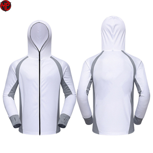 Sudadera de Pesca con Capucha, Venta al por Mayor, Protección Solar Sublimada, Camisa de Pesca para Hombre UPF 50, Camisas de Pesca con Capucha de Manga Larga - Product Image 1