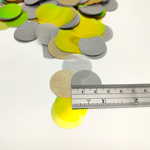 Confeti de Película Iridiscente Personalizado DIA. 2.5cm 250g/paquete para Navidad, Año Nuevo, Pascua, Fiestas de Graduación - Product Image 6