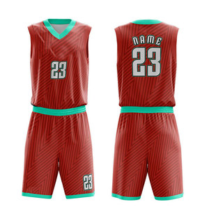 Tenue de basketball athlétique pour hommes, séchage rapide, respirante, légère, en mesh, pour entraînement et équipe sportive - Product Image 1