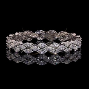 Pulsera de tenis con corte marquesa - Product Image 1